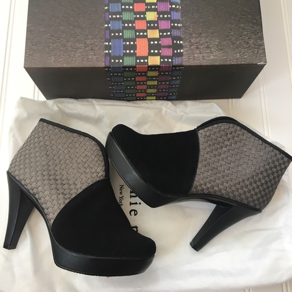 bernie mev. Shoes - bernie mev. Palma, gunmetal heeled boot SIZE 37